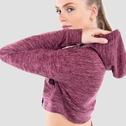 Crop Hoodie Cozy Evening