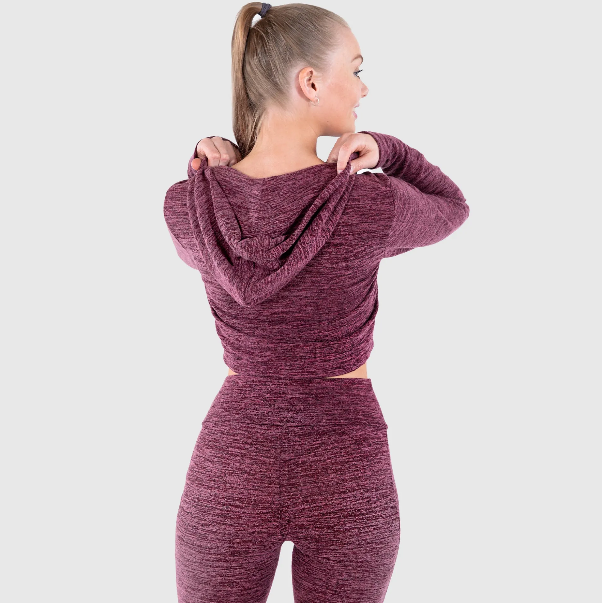 Crop Hoodie Way Out