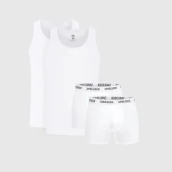 Modal Boxershorts & Unterhemd 2er Pack