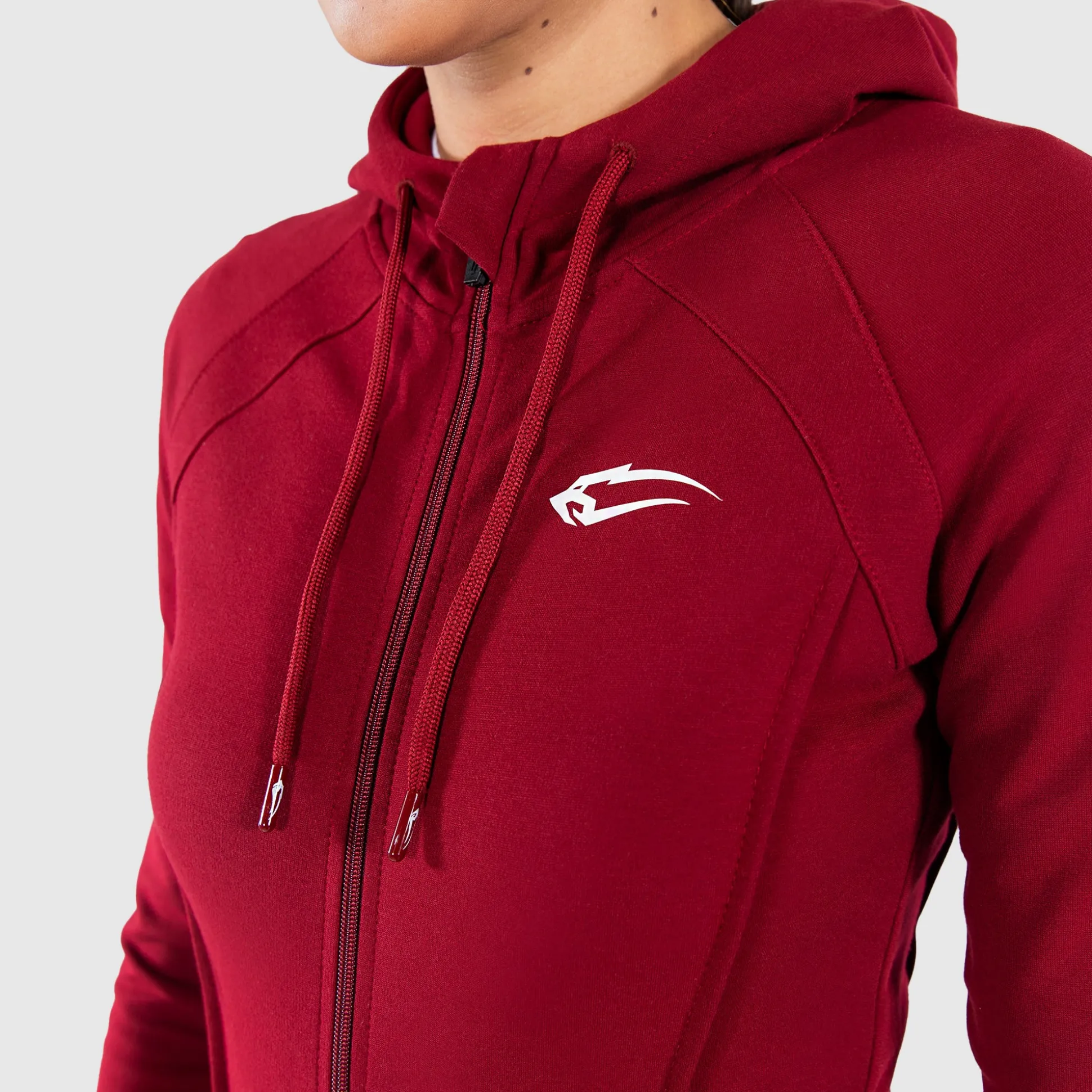 Zip hoodie suit up